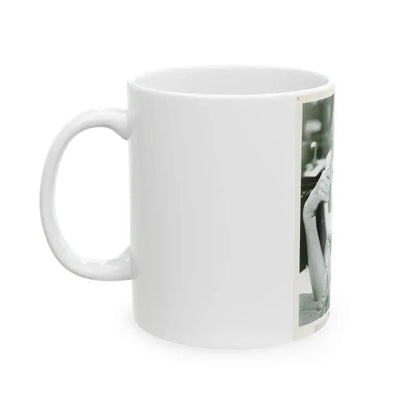 Barbara Rush #229 (Vintage Female Icon) White Coffee Mug - Go Mug Yourself