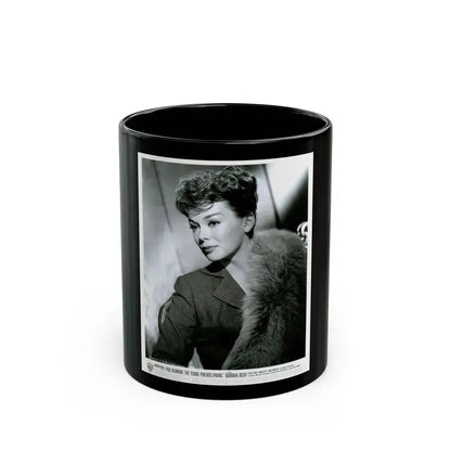 Barbara Rush #230 (Vintage Female Icon) Black Coffee Mug 11oz - Go Mug Yourself