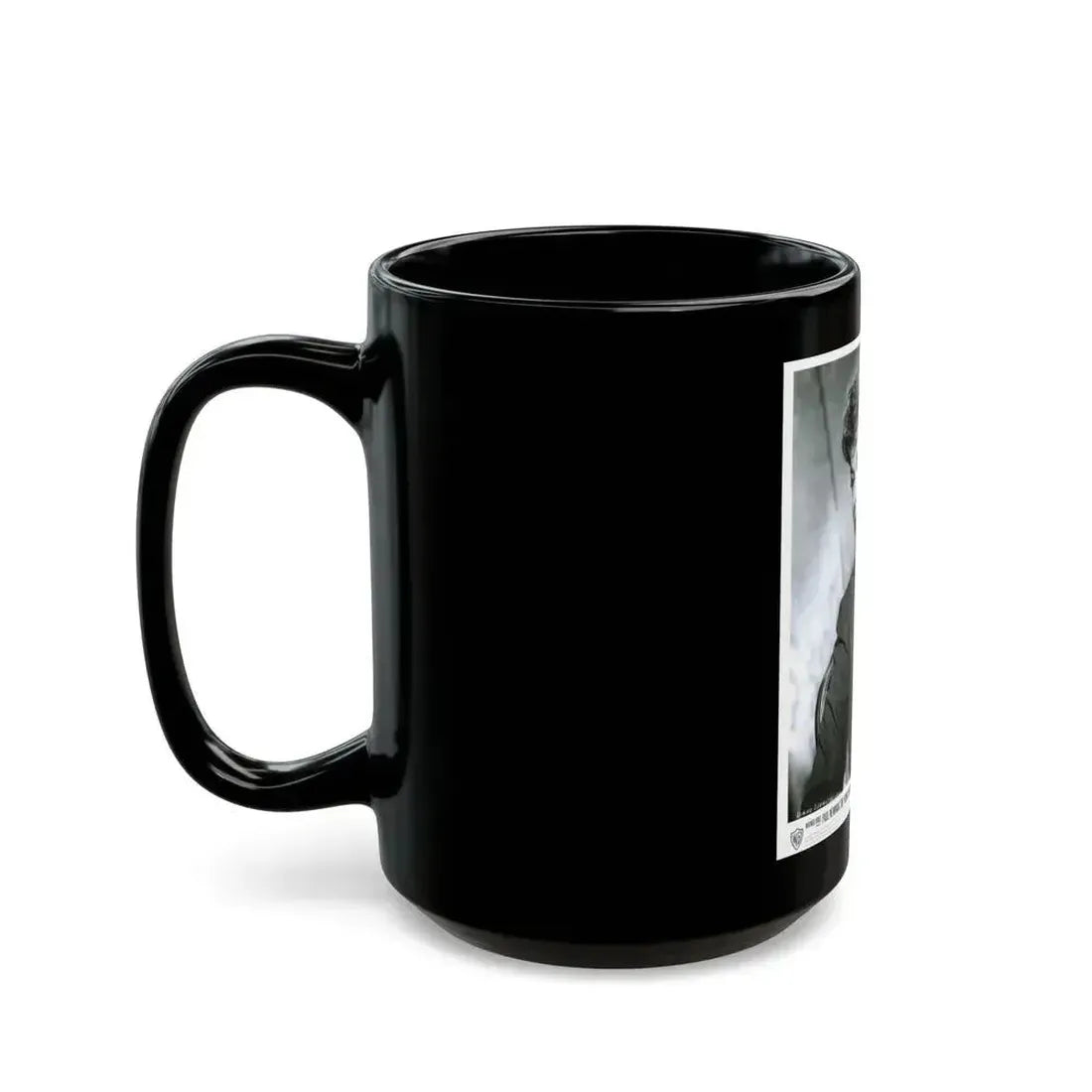Barbara Rush #230 (Vintage Female Icon) Black Coffee Mug - Go Mug Yourself
