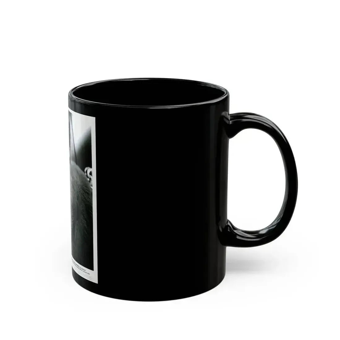 Barbara Rush #230 (Vintage Female Icon) Black Coffee Mug - Go Mug Yourself