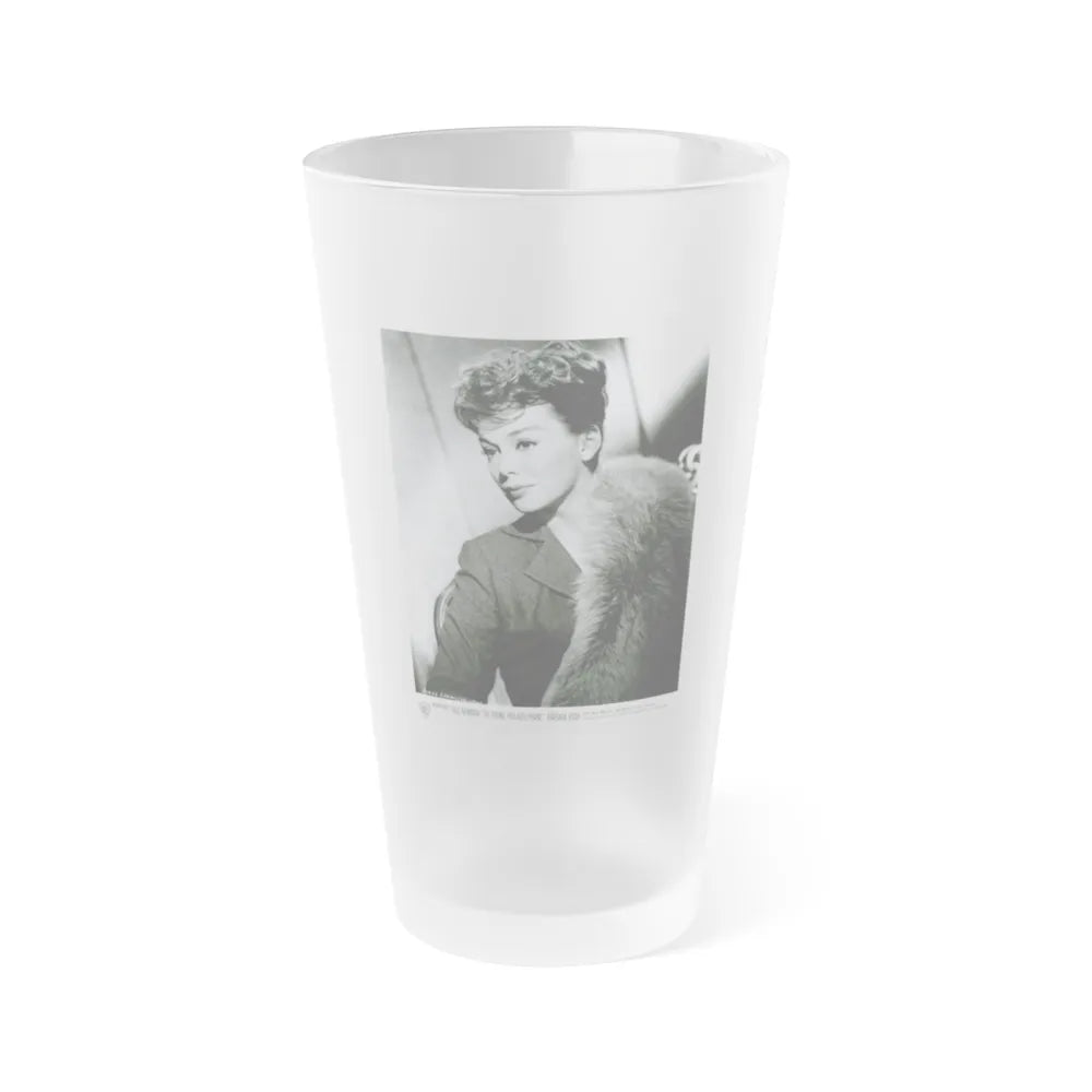 Barbara Rush #230 (Vintage Female Icon) Frosted Pint Glass 16oz-16oz-Frosted-Go Mug Yourself