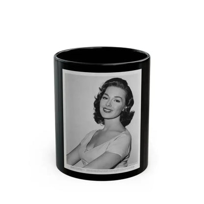 Barbara Rush #231 (Vintage Female Icon) Black Coffee Mug 11oz - Go Mug Yourself