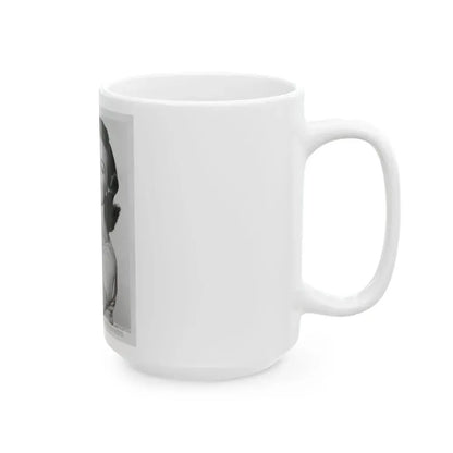 Barbara Rush #231 (Vintage Female Icon) White Coffee Mug - Go Mug Yourself