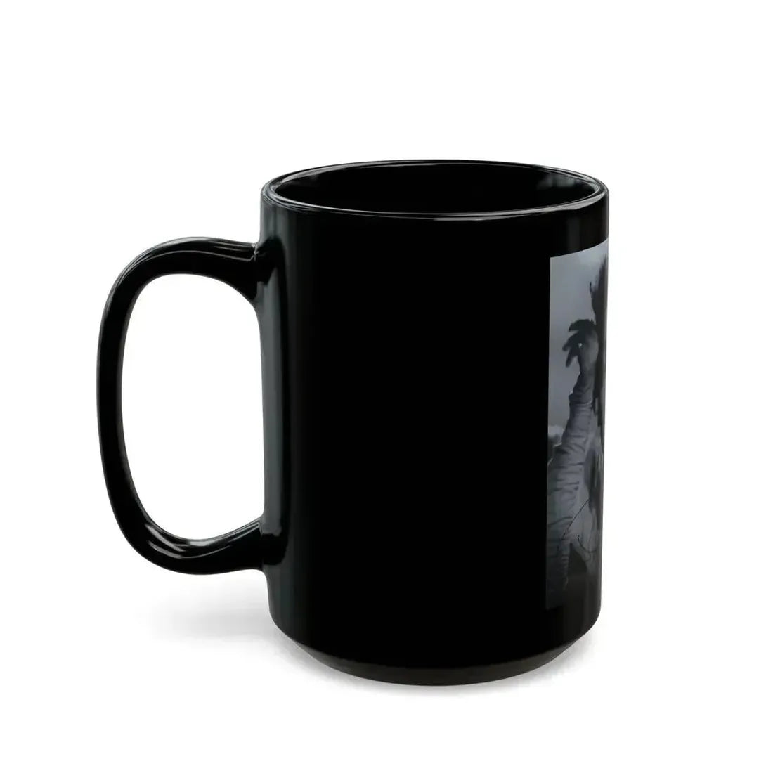 Barbara Rush #232 (Vintage Female Icon) Black Coffee Mug - Go Mug Yourself
