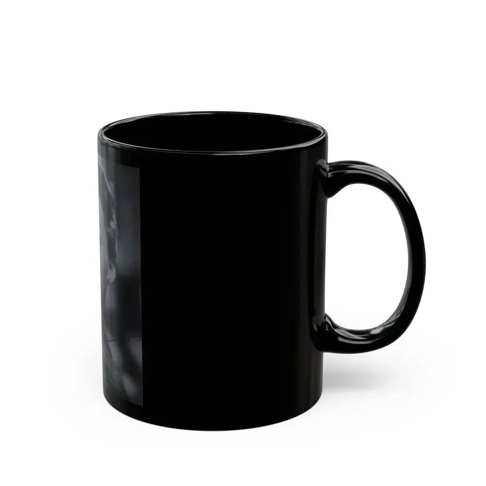 Barbara Rush #232 (Vintage Female Icon) Black Coffee Mug - Go Mug Yourself