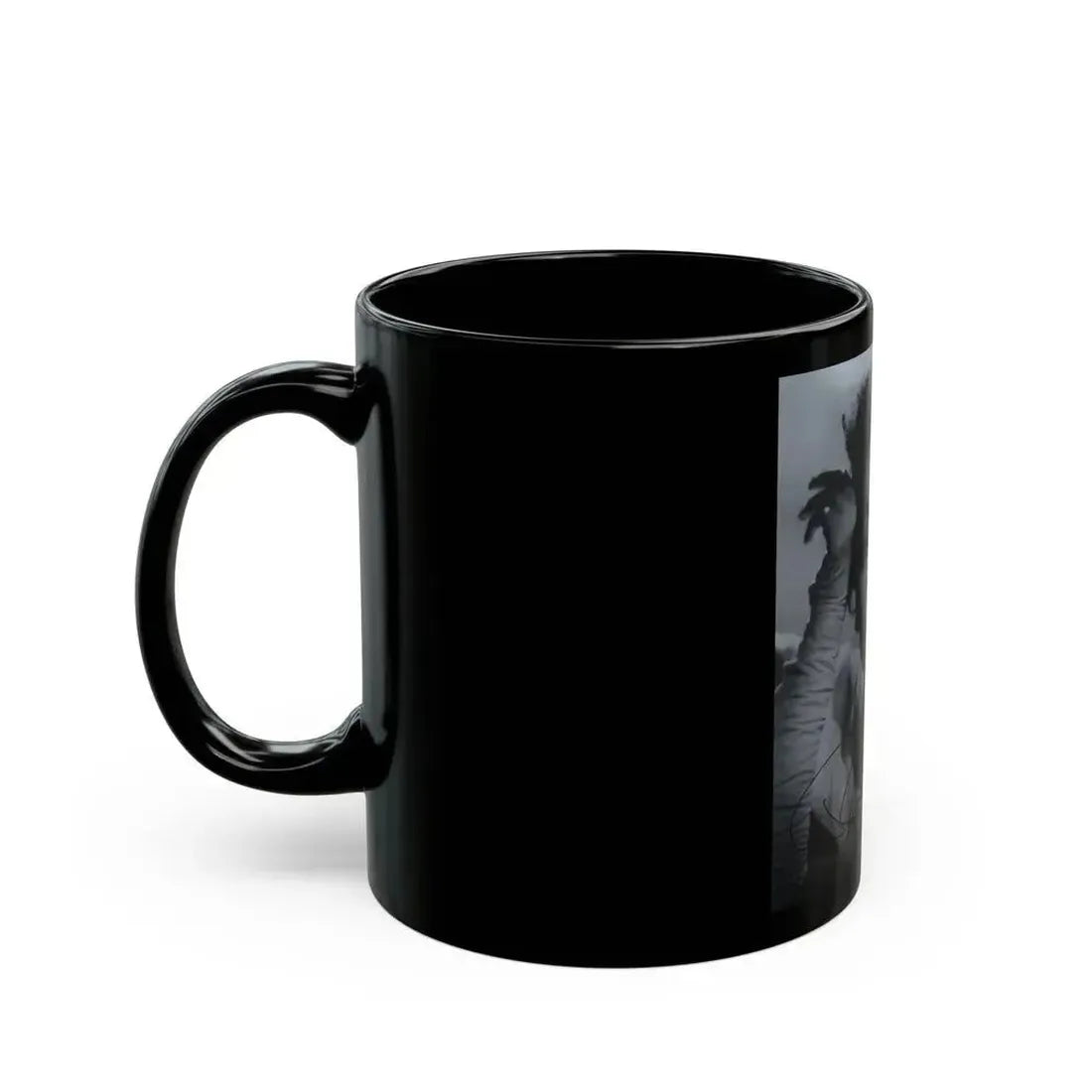 Barbara Rush #232 (Vintage Female Icon) Black Coffee Mug - Go Mug Yourself