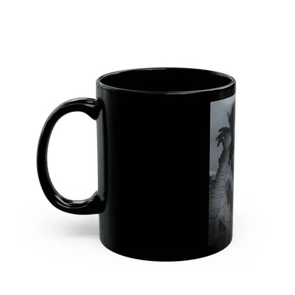 Barbara Rush #232 (Vintage Female Icon) Black Coffee Mug - Go Mug Yourself