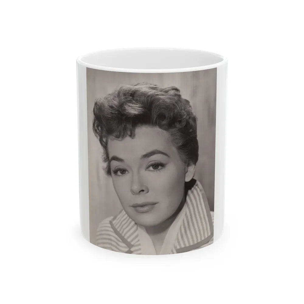 Barbara Rush #234 (Vintage Female Icon) White Coffee Mug-11oz-Go Mug Yourself