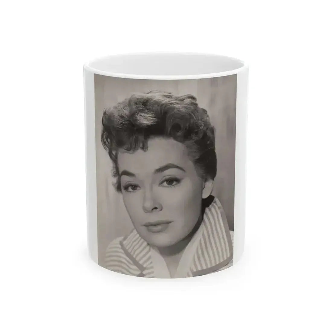 Barbara Rush #234 (Vintage Female Icon) White Coffee Mug 11oz - Go Mug Yourself