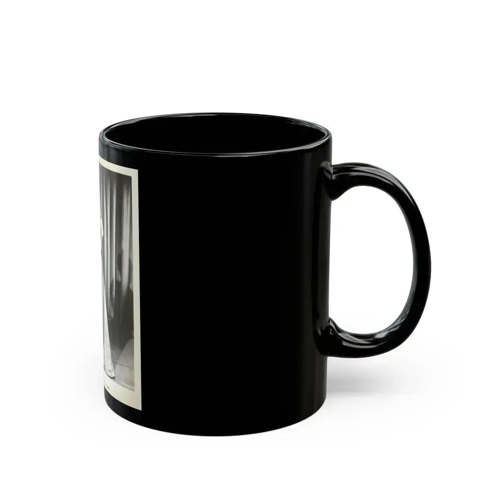 Barbara Rush #235 (Vintage Female Icon) Black Coffee Mug - Go Mug Yourself
