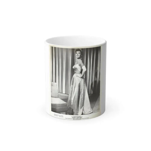 Barbara Rush #235 (Vintage Female Icon) Color Changing Coffee Mug 11oz - Go Mug Yourself