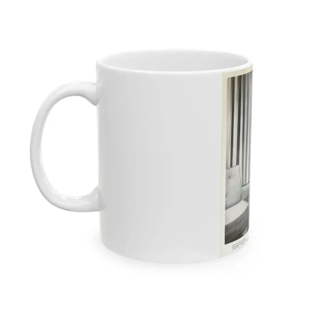 Barbara Rush #235 (Vintage Female Icon) White Coffee Mug - Go Mug Yourself