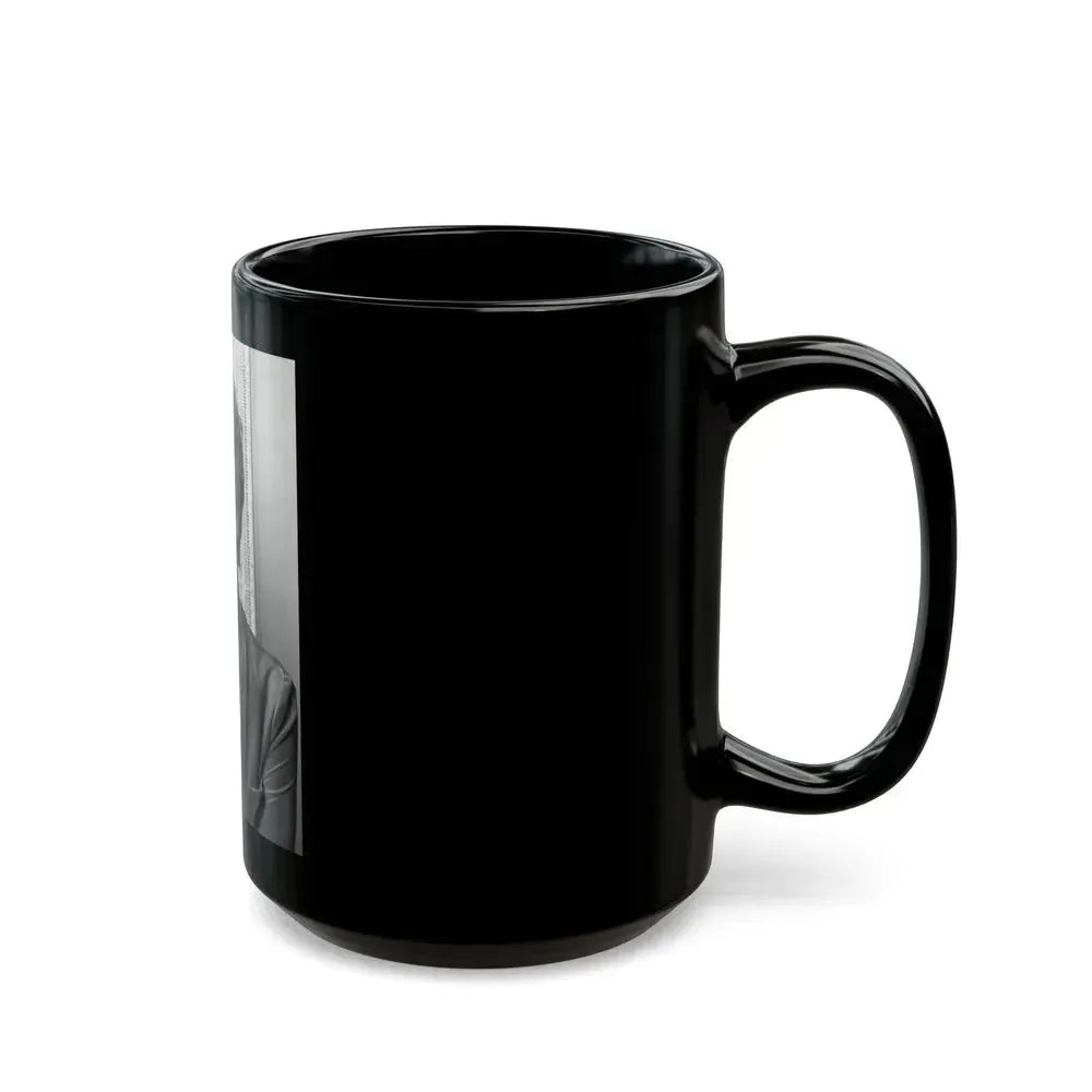 Barbara Rush #238 (Vintage Female Icon) Black Coffee Mug - Go Mug Yourself