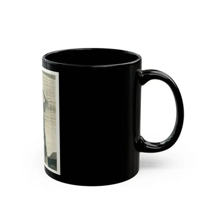 Barbara Rush #239 (Vintage Female Icon) Black Coffee Mug - Go Mug Yourself