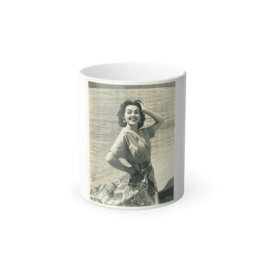 Barbara Rush #239 (Vintage Female Icon) Color Changing Coffee Mug 11oz - Go Mug Yourself
