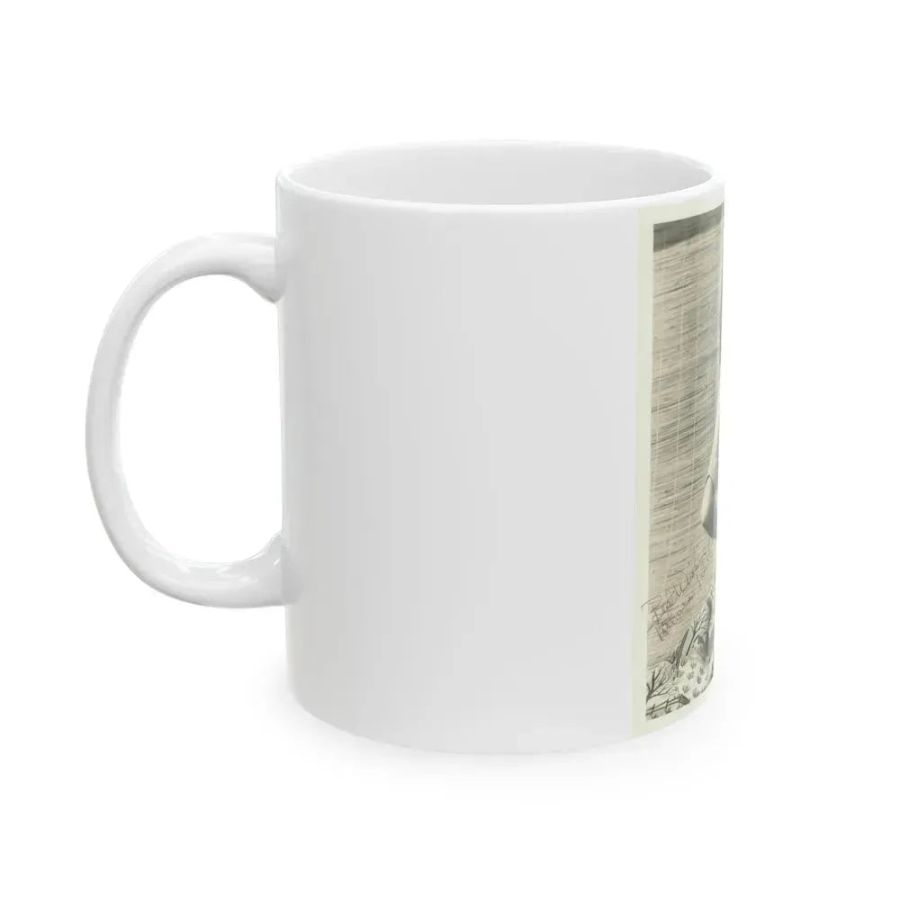Barbara Rush #239 (Vintage Female Icon) White Coffee Mug - Go Mug Yourself