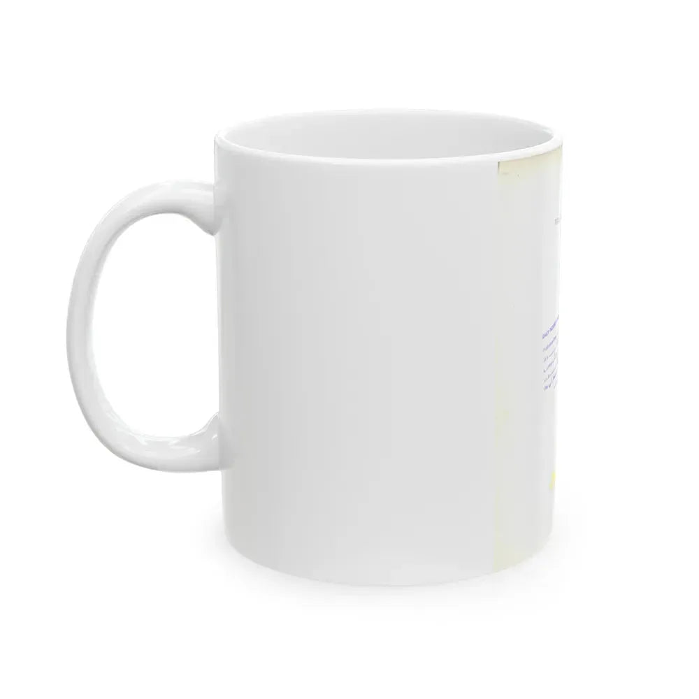 Barbara Rush #24 - Vintage 7x9 B&W Head & Shoulder Upper Body Glamour Photo from 2-19-59_1 (Vintage Female Icon) White Coffee Mug - Go Mug Yourself