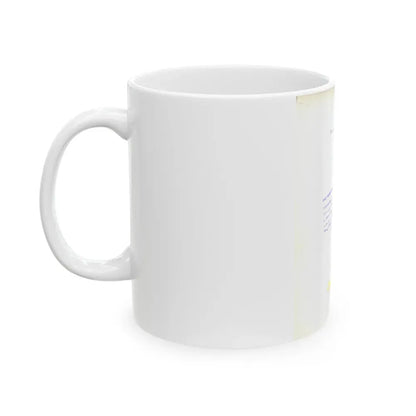 Barbara Rush #24 - Vintage 7x9 B&W Head & Shoulder Upper Body Glamour Photo from 2-19-59_1 (Vintage Female Icon) White Coffee Mug - Go Mug Yourself