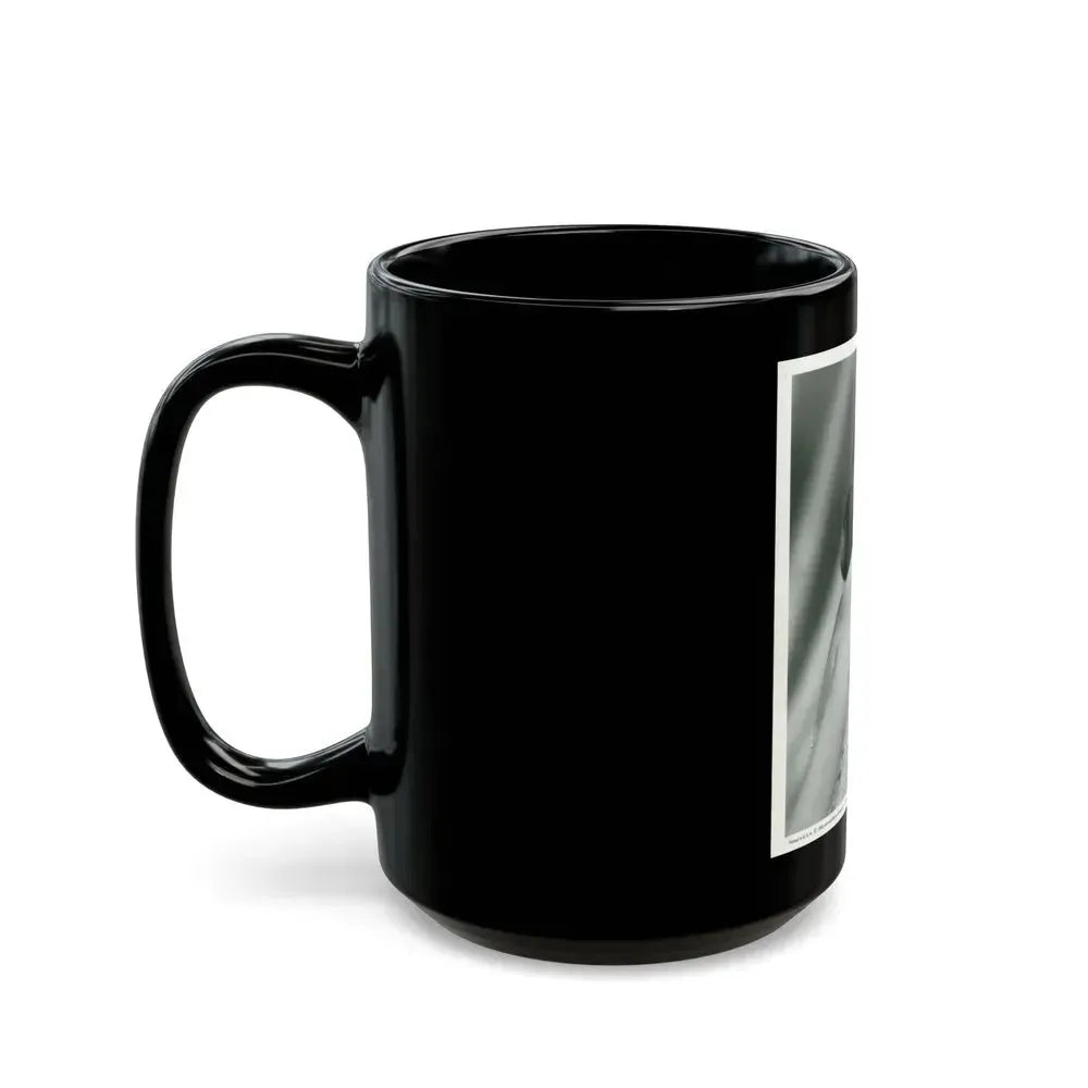 Barbara Rush #241 (Vintage Female Icon) Black Coffee Mug - Go Mug Yourself