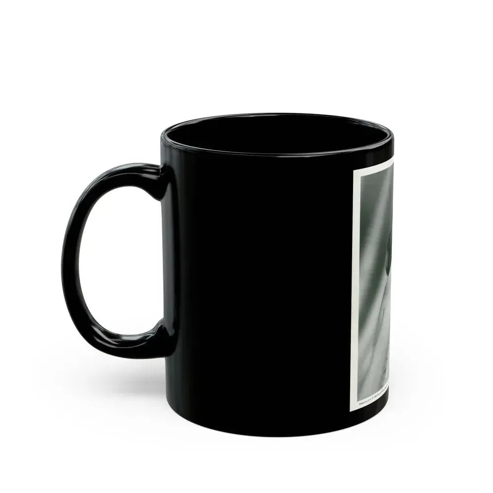 Barbara Rush #241 (Vintage Female Icon) Black Coffee Mug - Go Mug Yourself