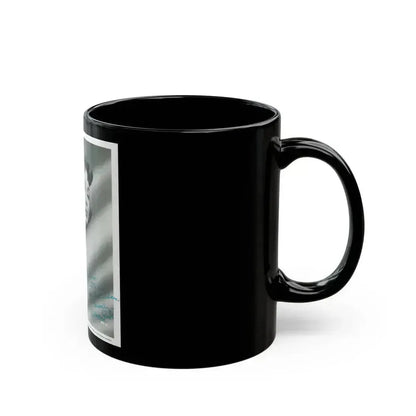 Barbara Rush #241 (Vintage Female Icon) Black Coffee Mug - Go Mug Yourself