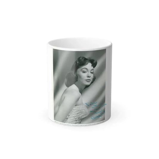 Barbara Rush #241 (Vintage Female Icon) Color Changing Coffee Mug 11oz - Go Mug Yourself