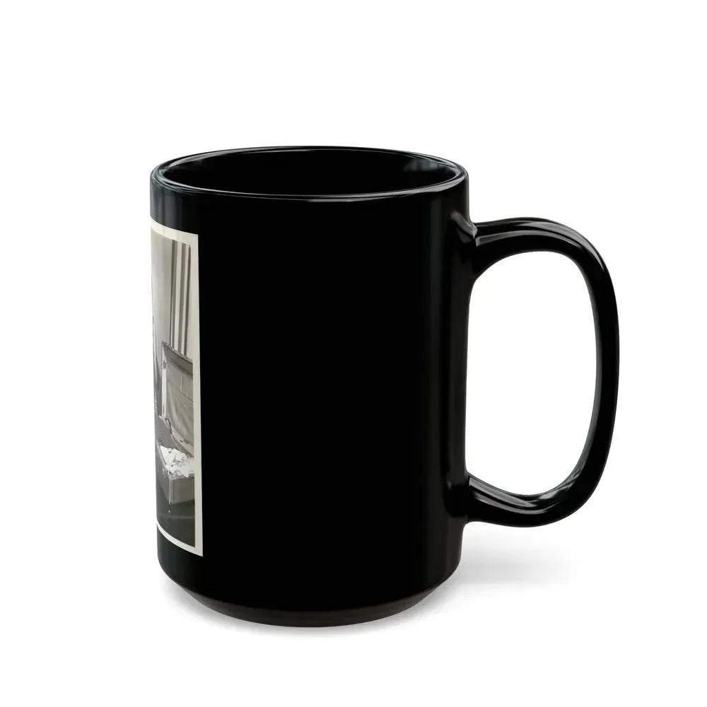Barbara Rush #243 (Vintage Female Icon) Black Coffee Mug - Go Mug Yourself