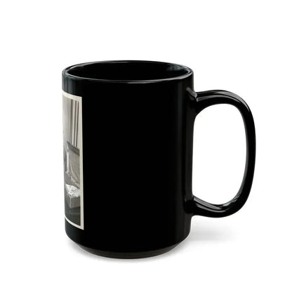 Barbara Rush #243 (Vintage Female Icon) Black Coffee Mug - Go Mug Yourself