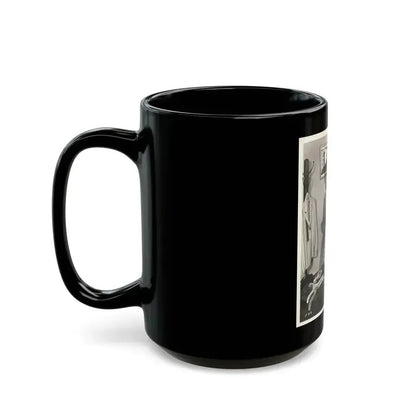 Barbara Rush #243 (Vintage Female Icon) Black Coffee Mug - Go Mug Yourself