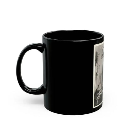 Barbara Rush #243 (Vintage Female Icon) Black Coffee Mug - Go Mug Yourself