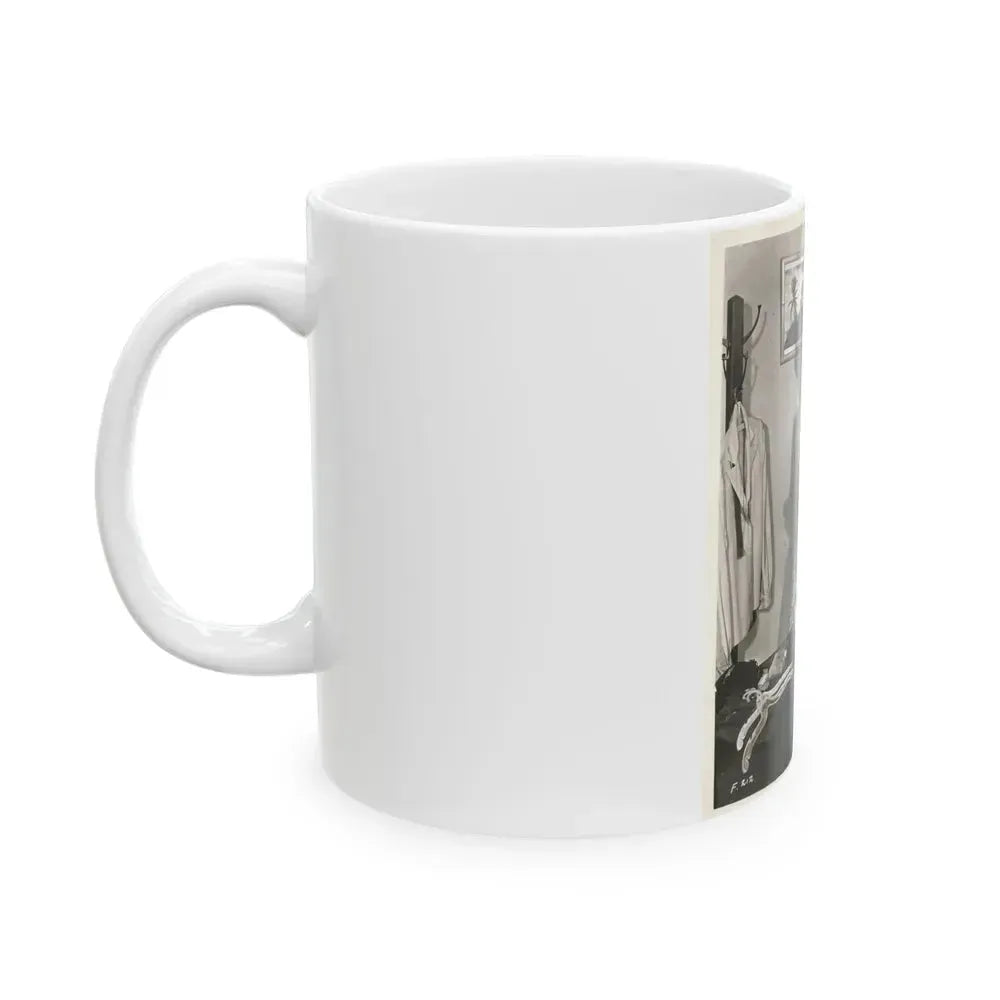 Barbara Rush #243 (Vintage Female Icon) White Coffee Mug - Go Mug Yourself