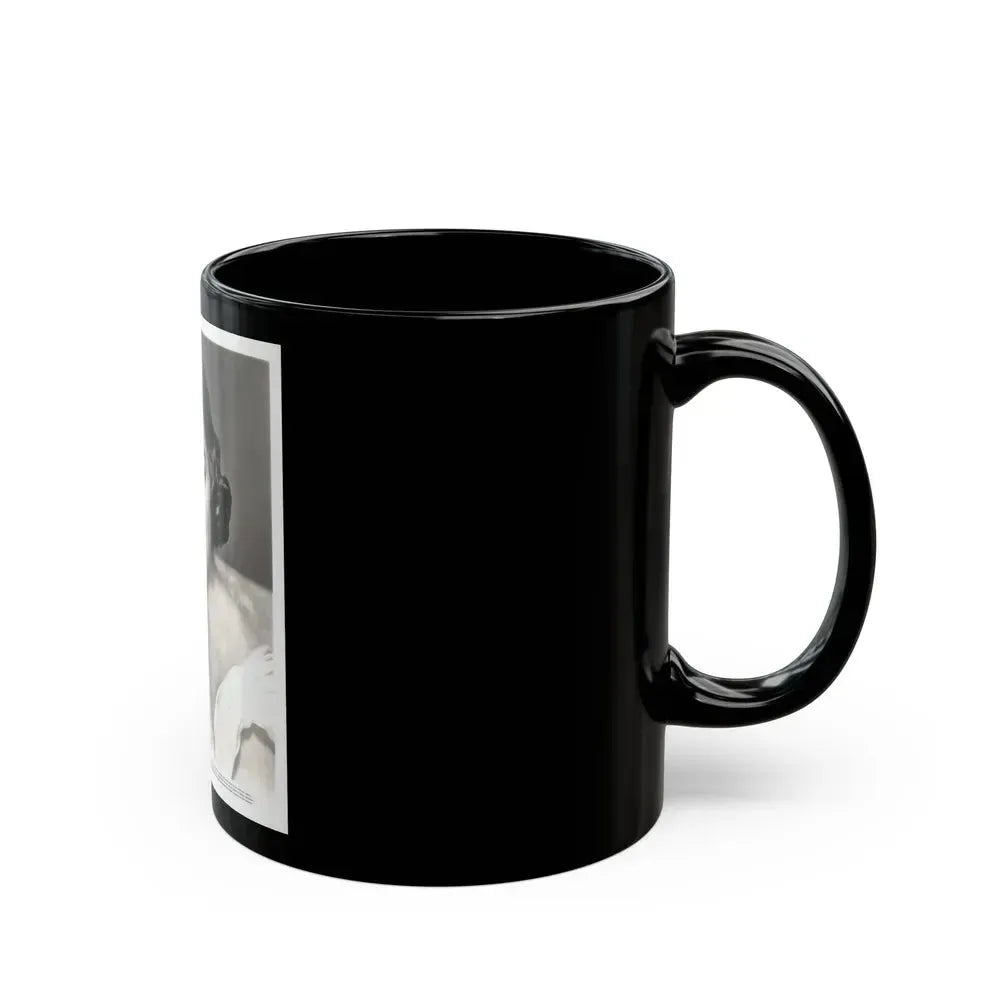 Barbara Rush #245 (Vintage Female Icon) Black Coffee Mug - Go Mug Yourself