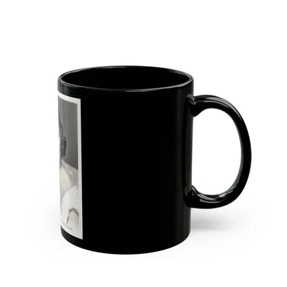 Barbara Rush #245 (Vintage Female Icon) Black Coffee Mug - Go Mug Yourself