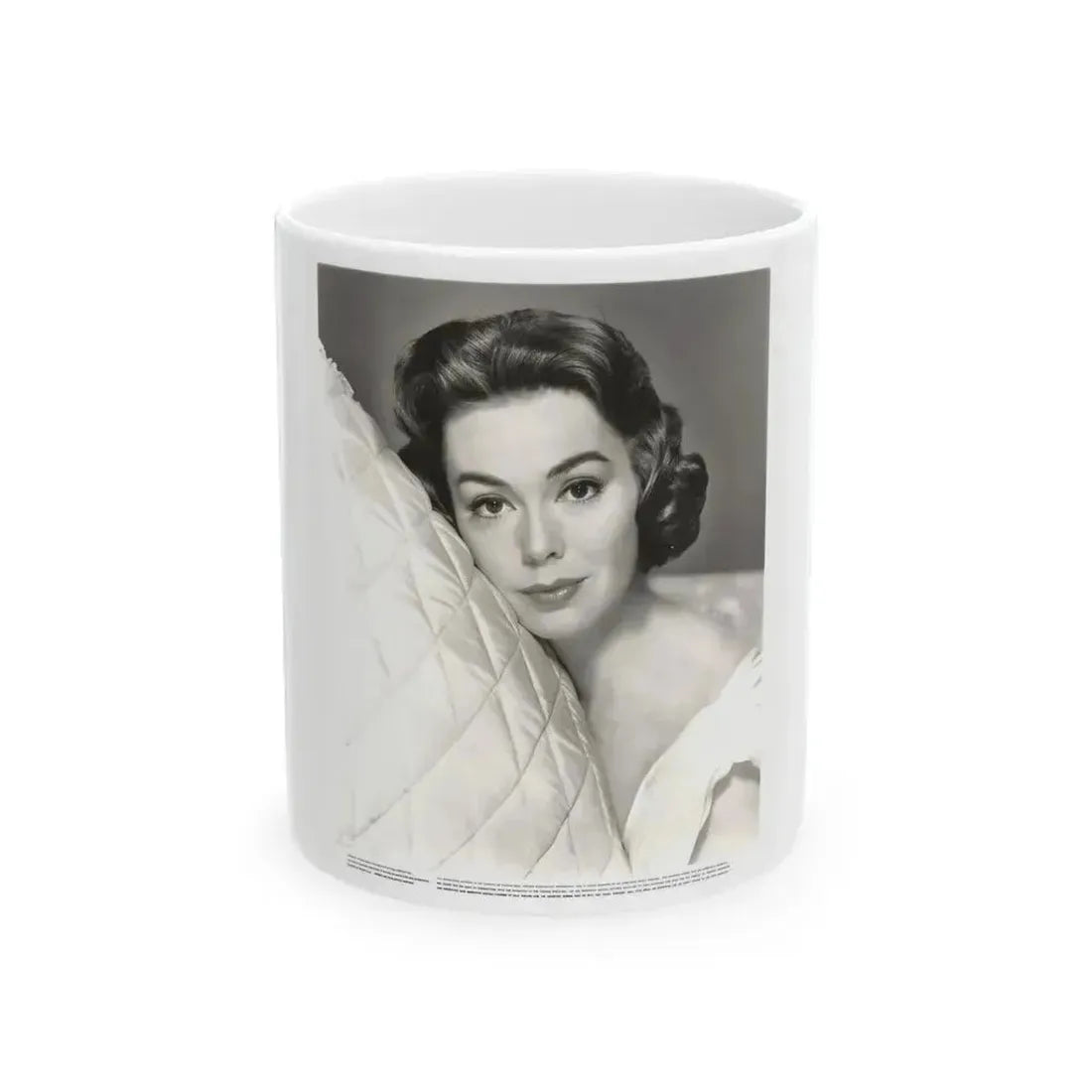 Barbara Rush #245 (Vintage Female Icon) White Coffee Mug 11oz - Go Mug Yourself