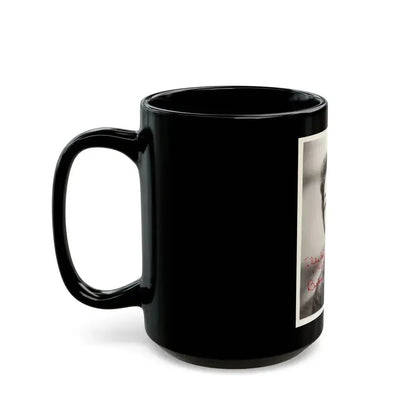 Barbara Rush #246 (Vintage Female Icon) Black Coffee Mug - Go Mug Yourself