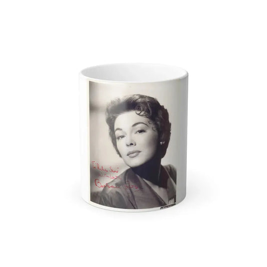 Barbara Rush #246 (Vintage Female Icon) Color Changing Coffee Mug 11oz - Go Mug Yourself