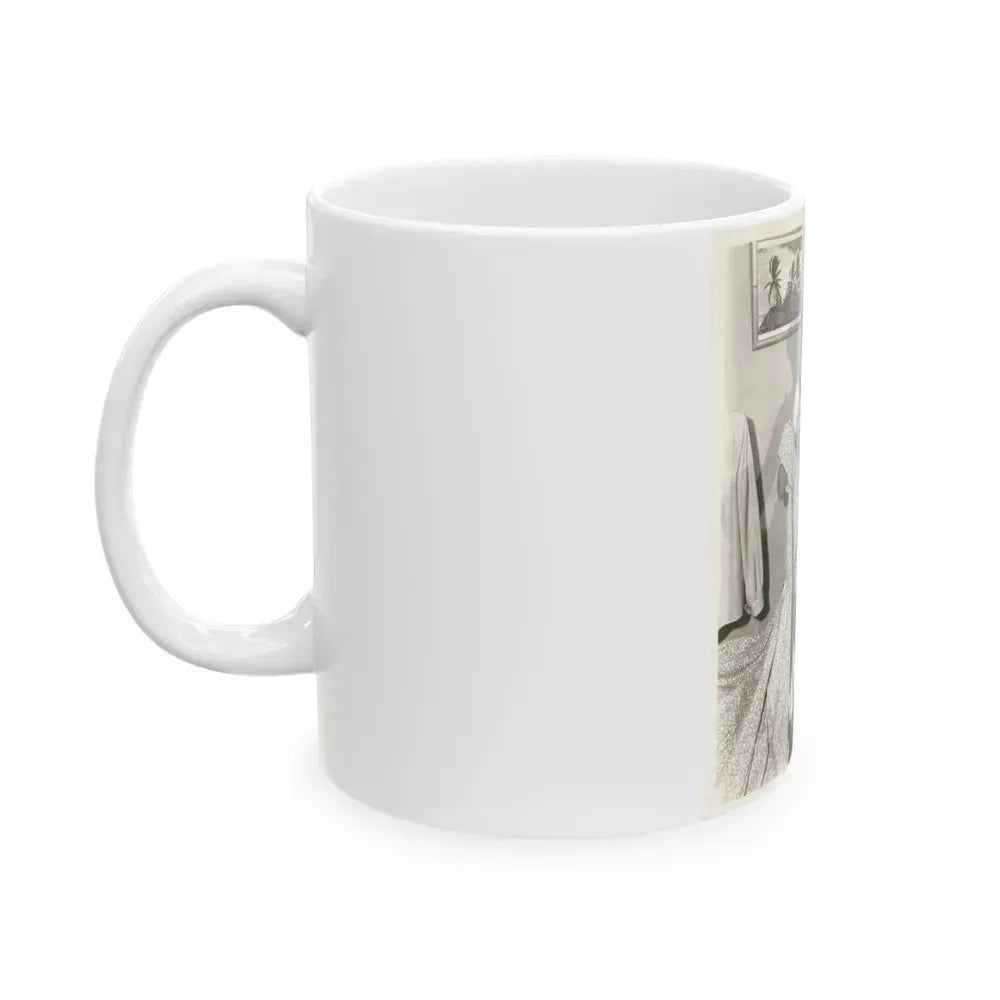 Barbara Rush #247 (Vintage Female Icon) White Coffee Mug - Go Mug Yourself