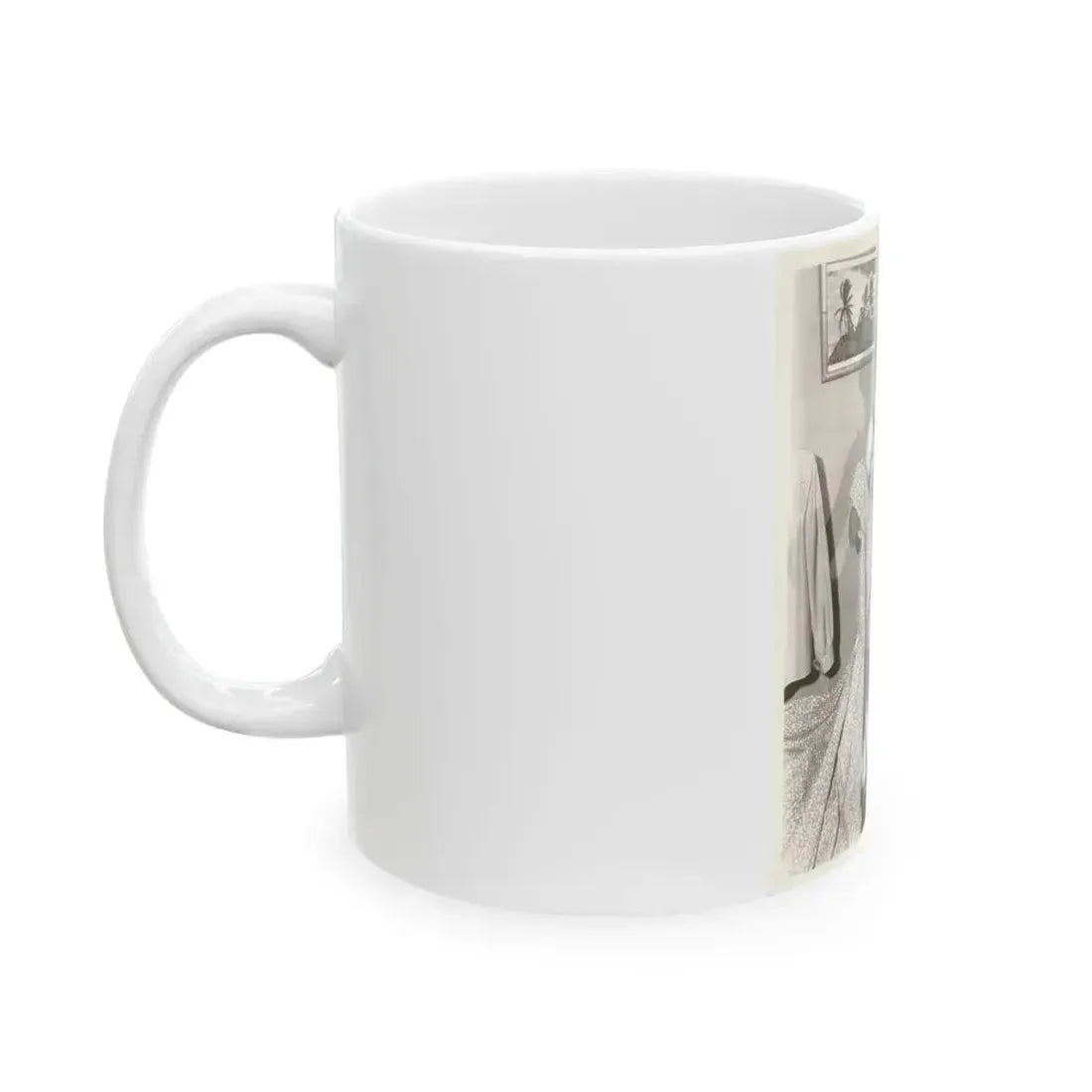 Barbara Rush #247 (Vintage Female Icon) White Coffee Mug - Go Mug Yourself