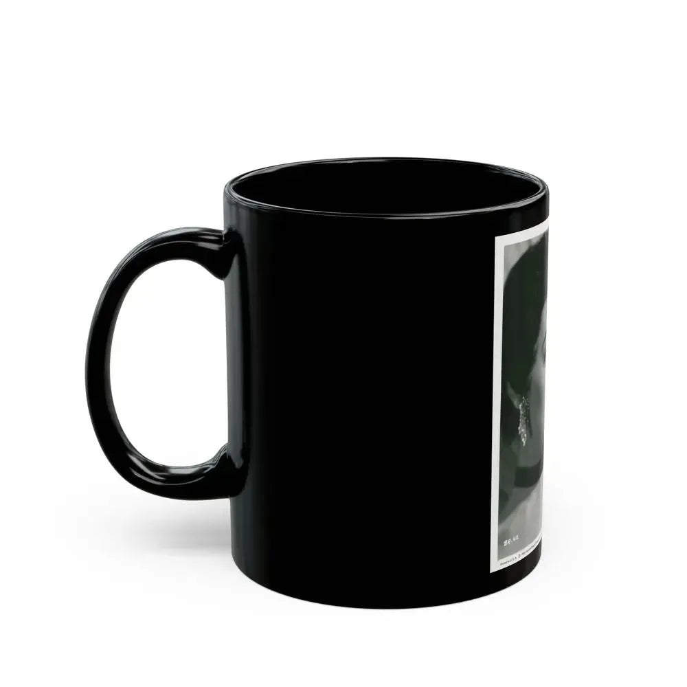 Barbara Rush #248 (Vintage Female Icon) Black Coffee Mug - Go Mug Yourself