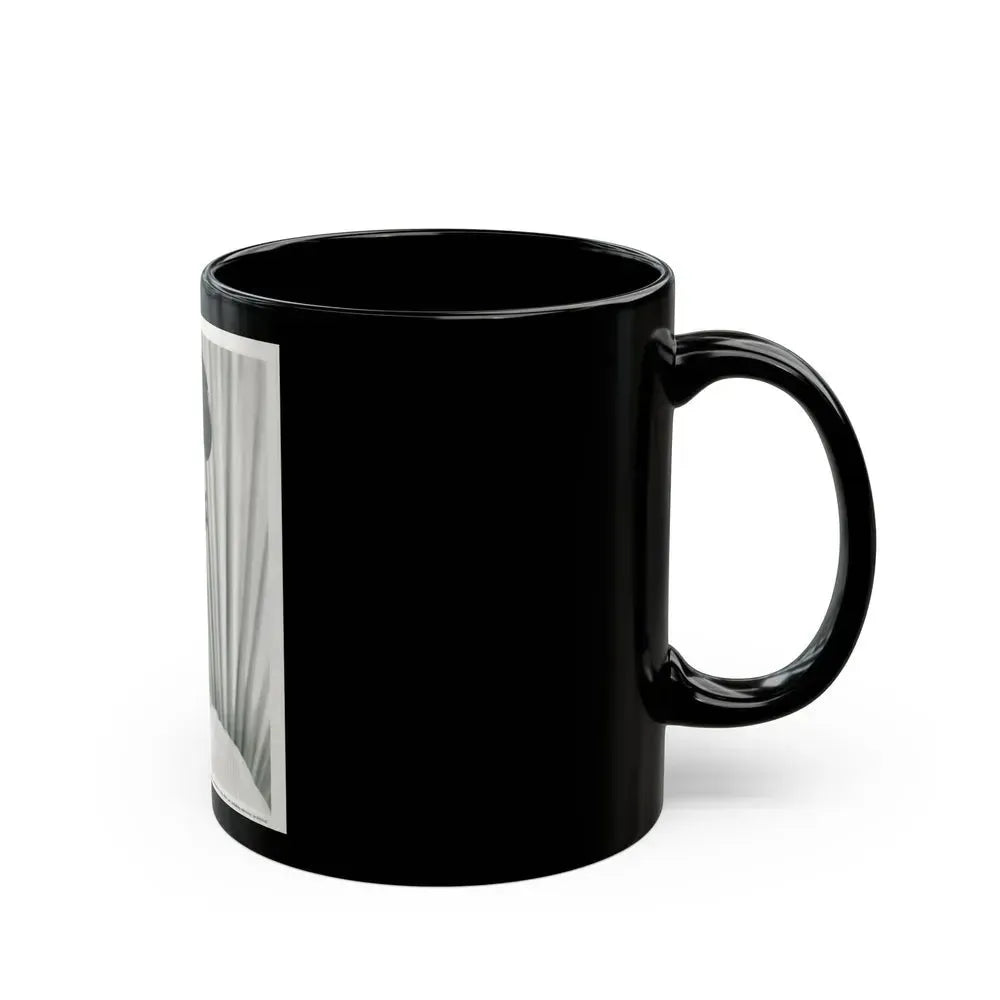 Barbara Rush #248 (Vintage Female Icon) Black Coffee Mug - Go Mug Yourself