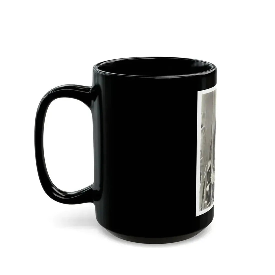Barbara Rush #252 (Vintage Female Icon) Black Coffee Mug - Go Mug Yourself