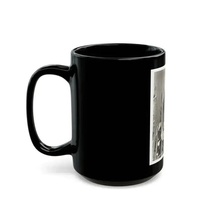Barbara Rush #252 (Vintage Female Icon) Black Coffee Mug - Go Mug Yourself