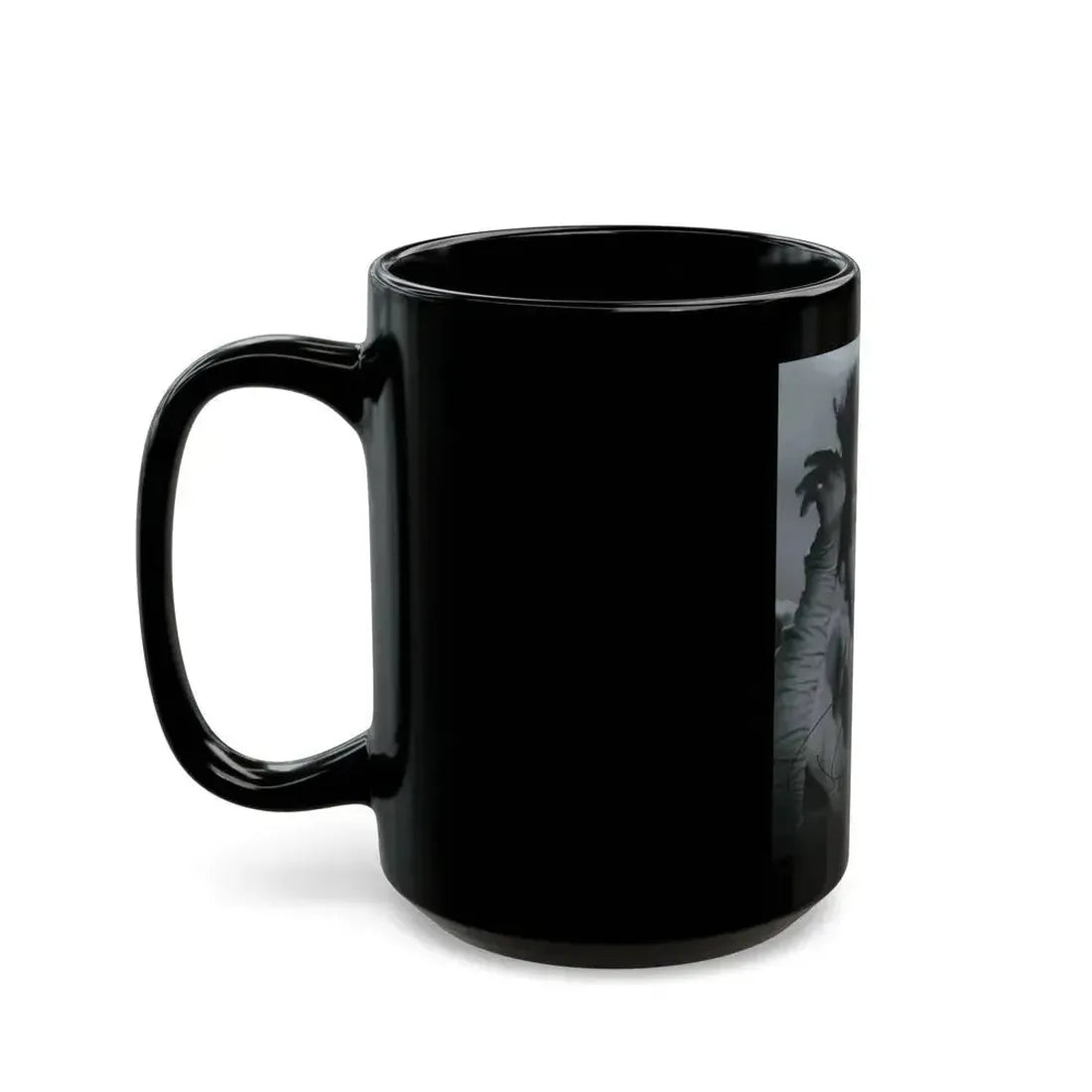 Barbara Rush #256 (Vintage Female Icon) Black Coffee Mug - Go Mug Yourself