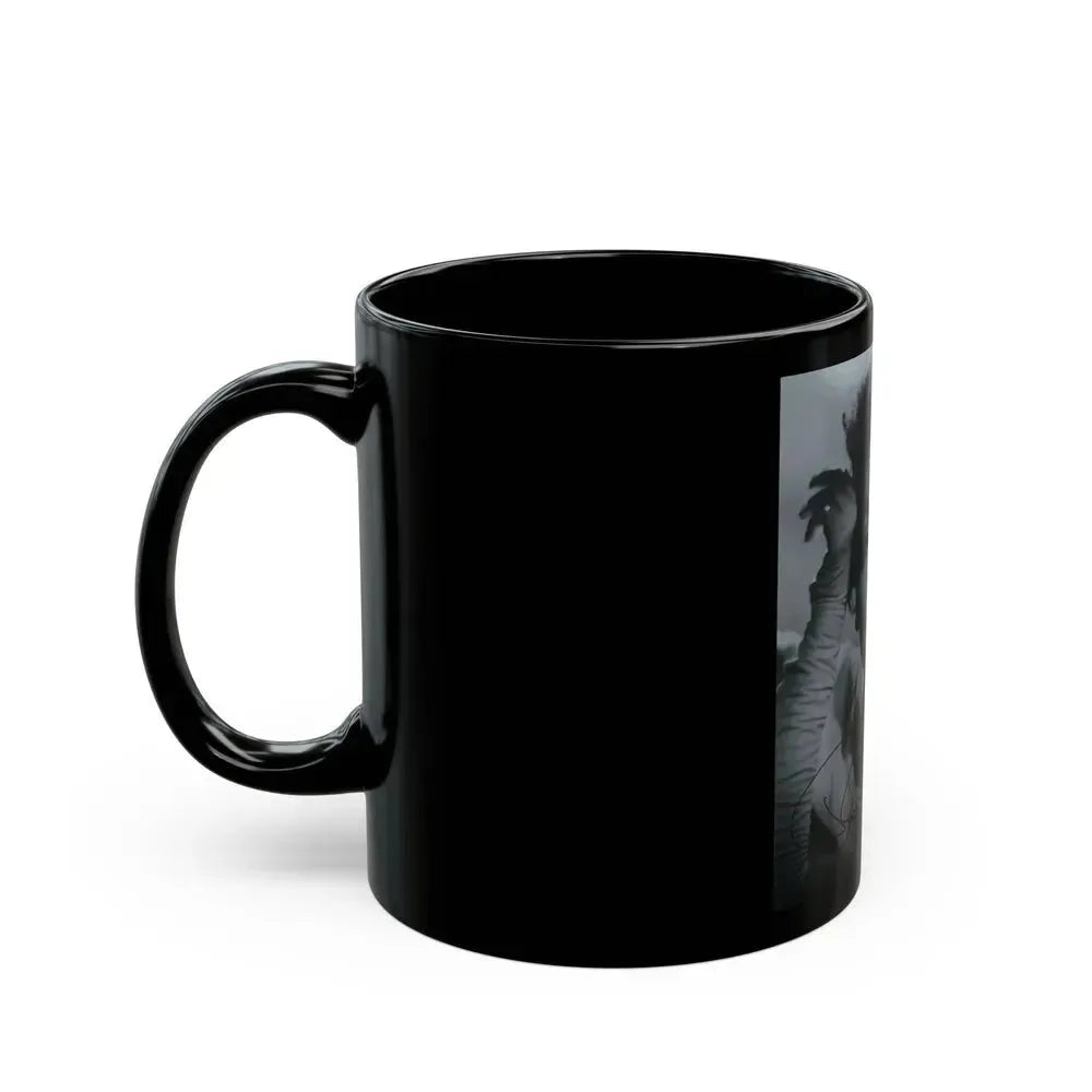 Barbara Rush #256 (Vintage Female Icon) Black Coffee Mug - Go Mug Yourself