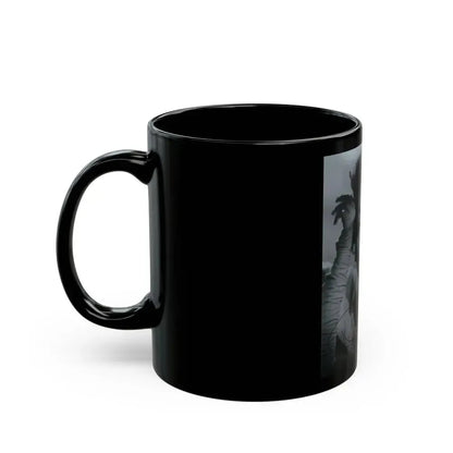 Barbara Rush #256 (Vintage Female Icon) Black Coffee Mug - Go Mug Yourself
