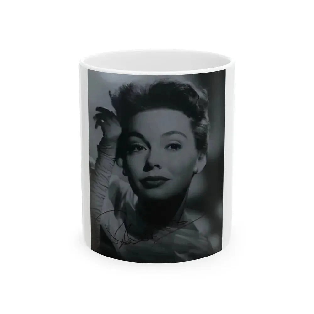 Barbara Rush #256 (Vintage Female Icon) White Coffee Mug 11oz - Go Mug Yourself