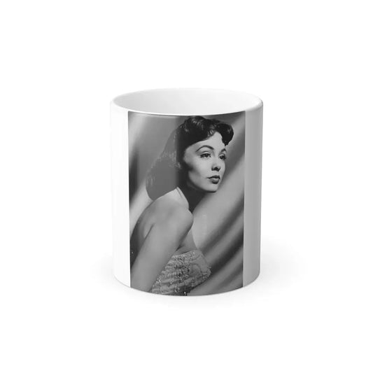 Barbara Rush #258 (Vintage Female Icon) Color Changing Coffee Mug 11oz - Go Mug Yourself
