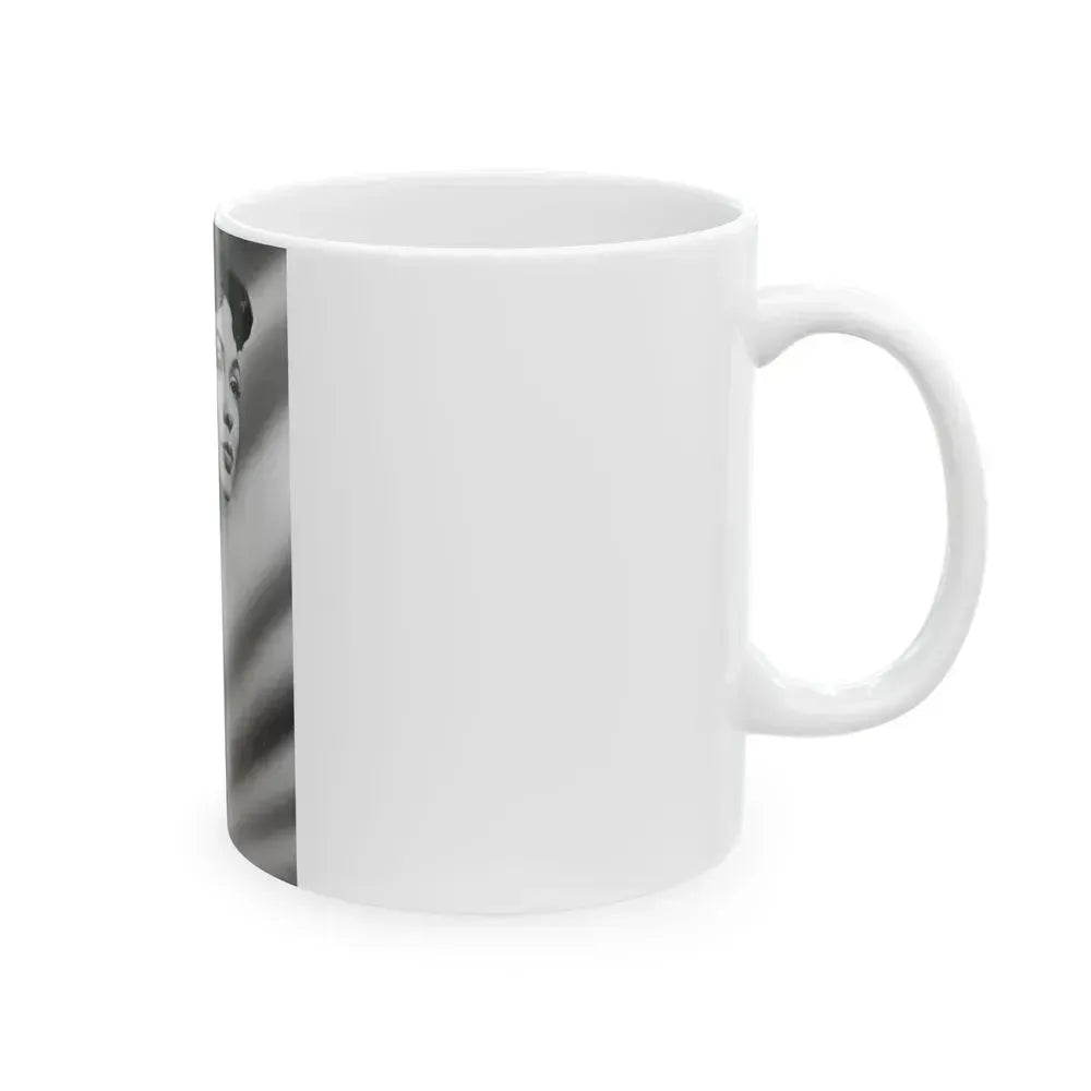 Barbara Rush #258 (Vintage Female Icon) White Coffee Mug - Go Mug Yourself