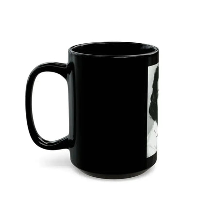 Barbara Rush #259 (Vintage Female Icon) Black Coffee Mug - Go Mug Yourself