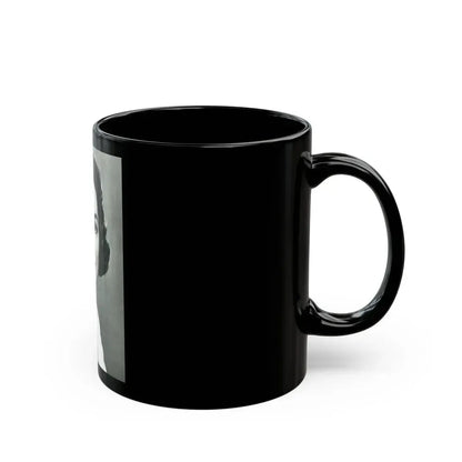 Barbara Rush #259 (Vintage Female Icon) Black Coffee Mug - Go Mug Yourself